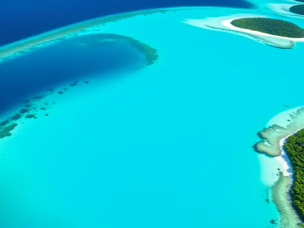 Maravillosas aguas turquesas de las Islas Cocos: paraíso submarino Exploración de las Islas Cocos: Aguas turquesas cristalinas, arrecife de coral y vida marina colorida bajo la luz del sol