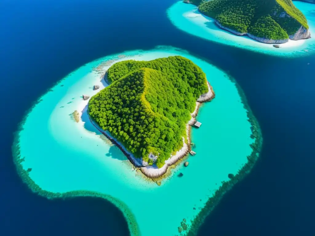 Islas vírgenes: belleza aérea en turquesa Historias de islas remotas se pueden contar con drones