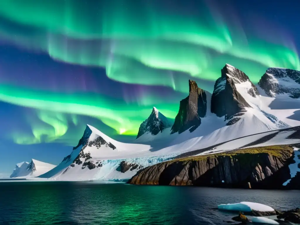 Maravilla de las Islas Orcadas del Sur: Ecosistema polar en peligro Impactante imagen de los ecosistemas de las Islas Orcadas, mostrando su belleza y vulnerabilidad en medio del impacto del cambio climático