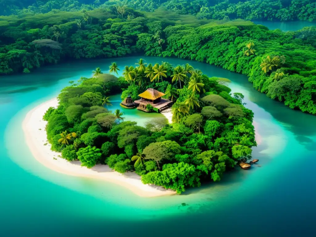 Islanda mística: ruinas ancestrales y exuberante naturaleza Una isla misteriosa, rodeada de aguas cristalinas y aves tropicales, revela la influencia de islas aisladas en la cultura pop japonesa