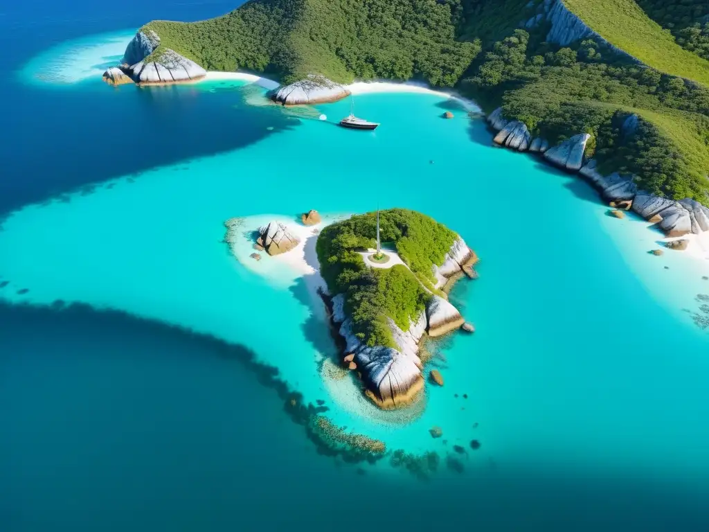 Aventura insular: herramientas de navegación en un paraíso remoto Navegación moderna en islas remotas: Herramientas de navegación y el encanto de la exploración en una isla remota y aislada