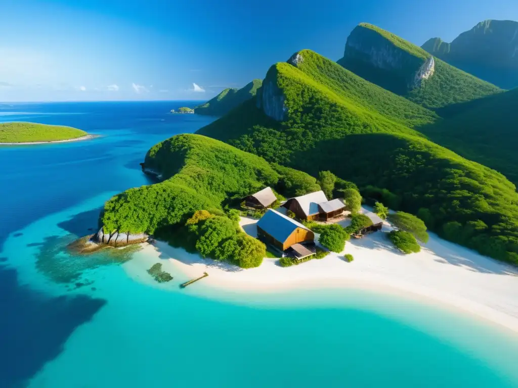 Rústicas granjas en isla remota Reformas rústicas en islas remotas: Encanto atemporal en barns y establos entre exuberante naturaleza y aguas turquesa