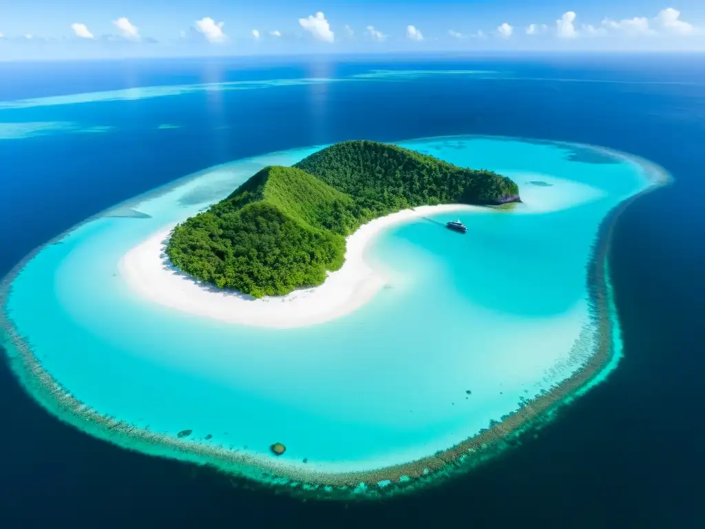 Paraíso oculto: Isla remota en Indonesia Guía de viaje a las remotas islas de Indonesia: paraísos escondidos con aguas turquesas, arrecifes de coral y playas de arena blanca